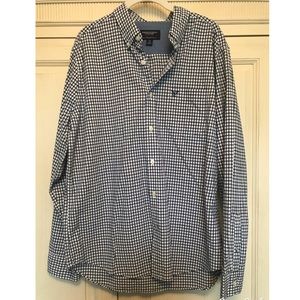 American eagle checkered button up